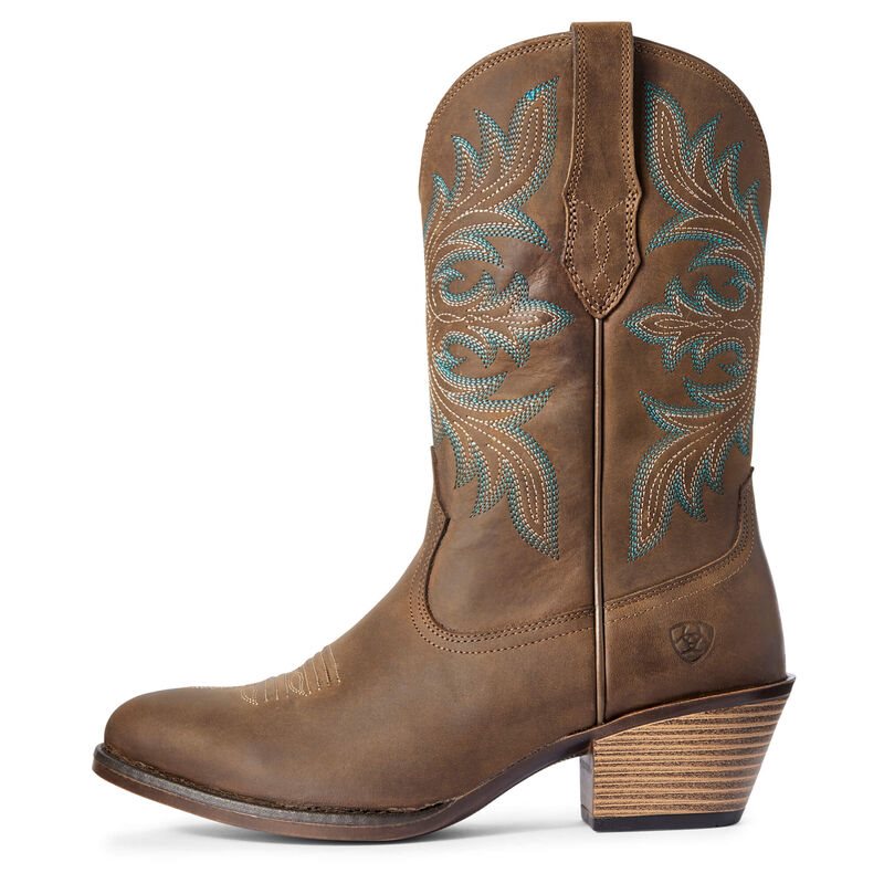 Ariat Western: Runaway Botas Western Mujer - Marrones (RFHTY7349)